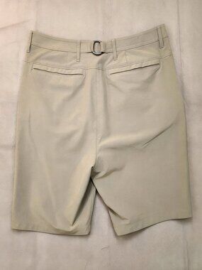 Public Rec Shorts Men's 38 Gray Performance Chino Stretch Casual Golf 8" Preppy